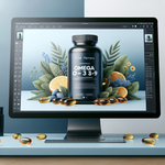 VitalHarmony Omega 3-6-9 – 90 Capsules: Complete Essential Fatty Acids for Heart, Brain, Skin, and Joints