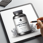 VitalHarmony Lion’s Mane 500mg (90 Capsules): Natural Brain and Nerve Support for Memory, Focus, and Clarity